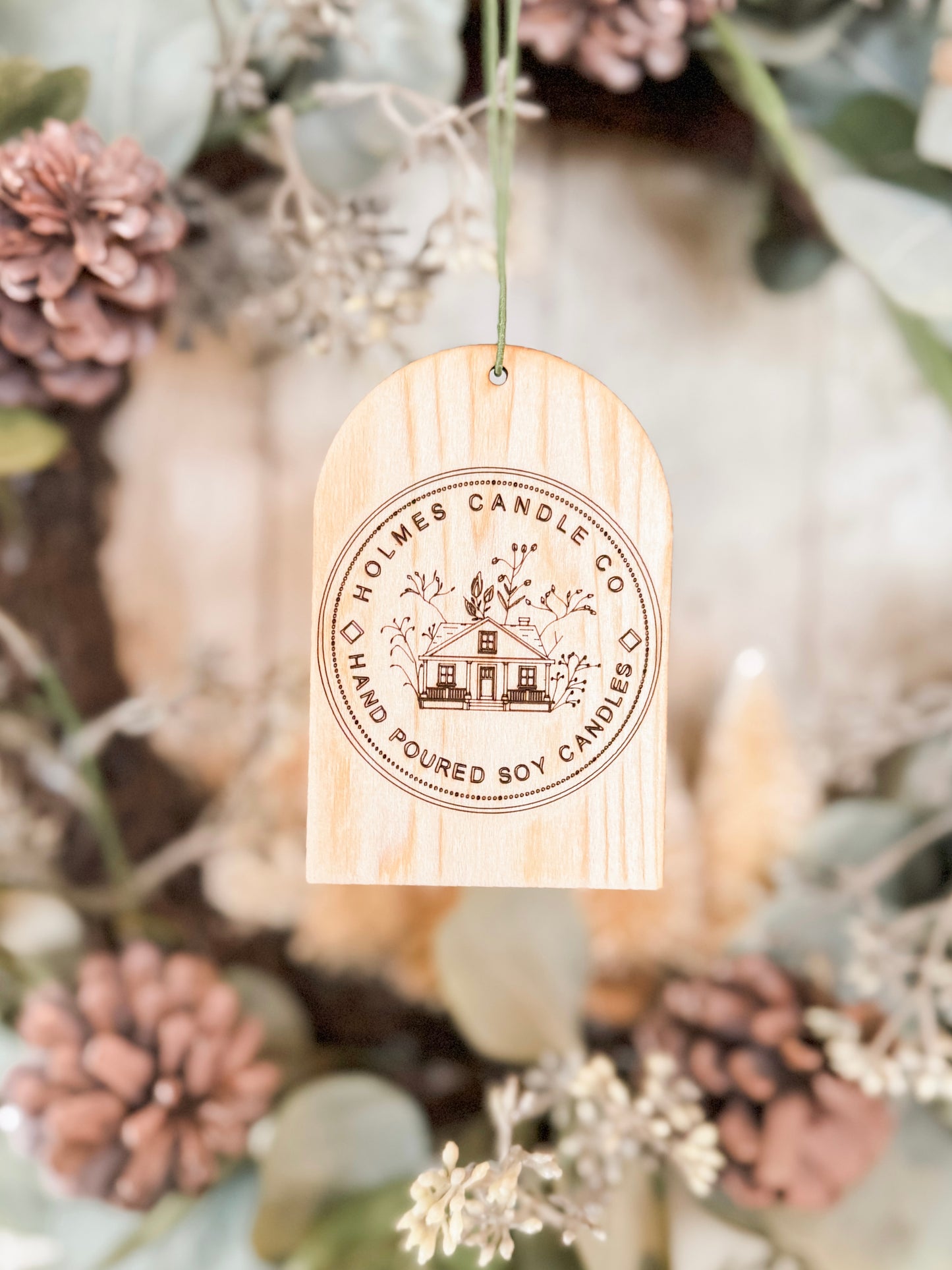 Oil Infused Wooden Air Freshener: Core Collection