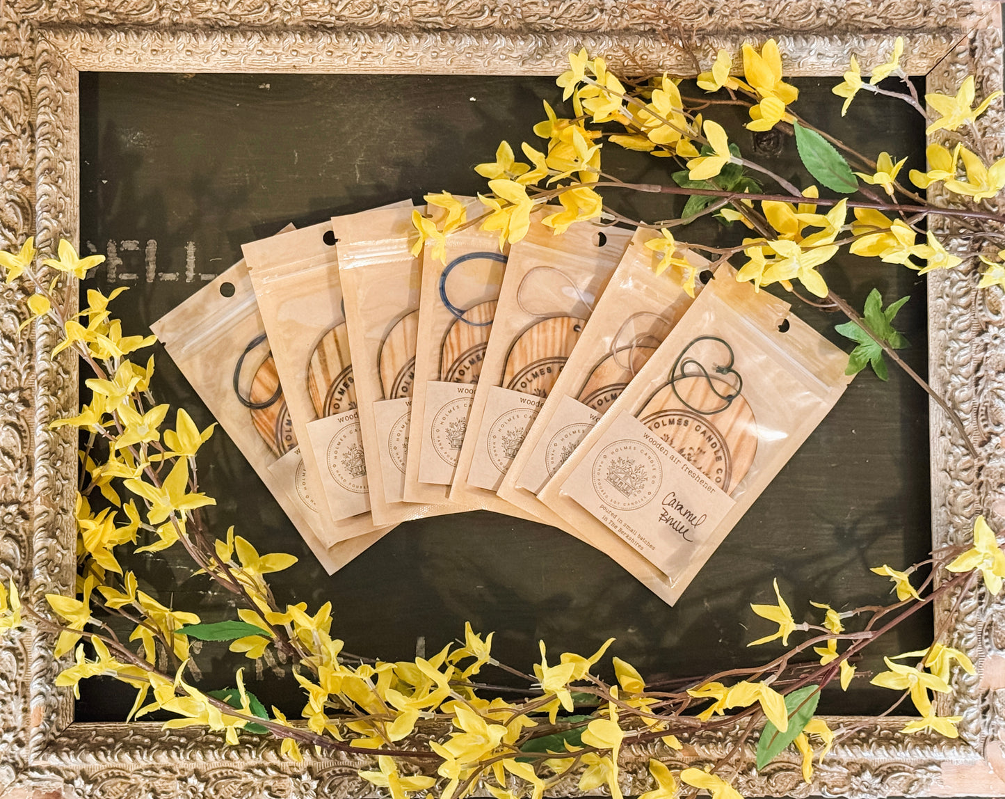 Oil Infused Wooden Air Freshener: Spring/Summer Collection