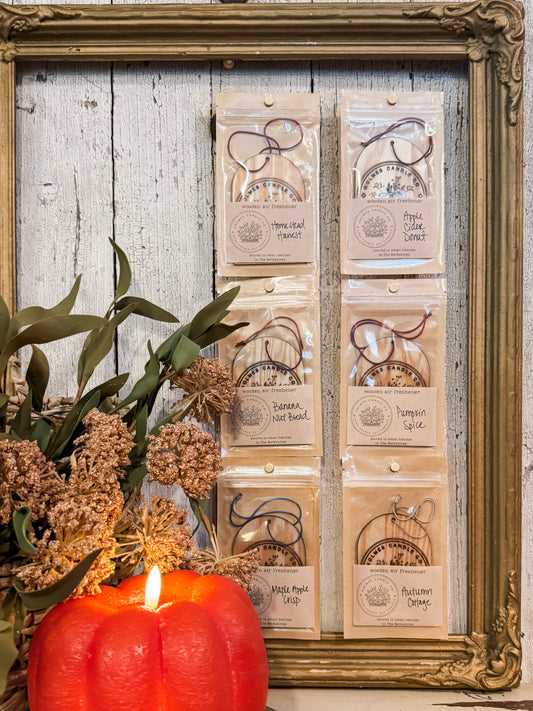 Fall Collection: Oil Infused Wooden Air Freshener