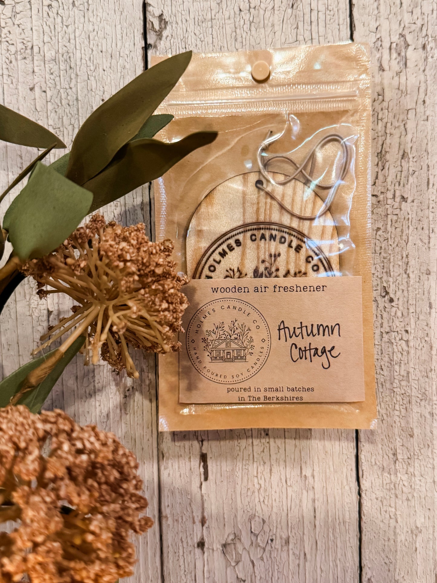 Fall Collection: Oil Infused Wooden Air Freshener