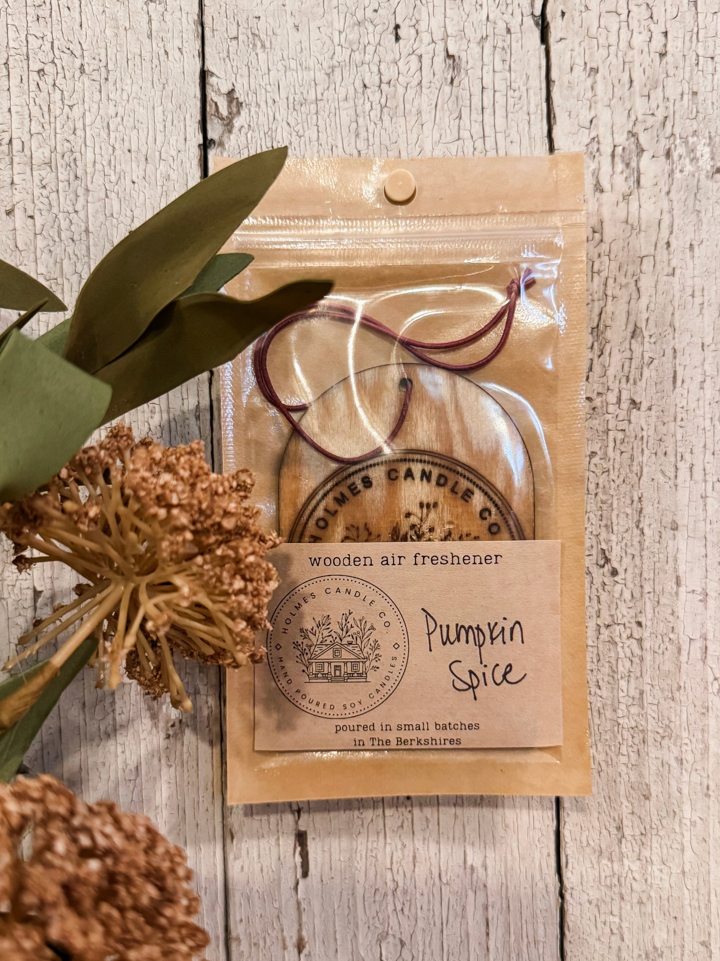 Fall Collection: Oil Infused Wooden Air Freshener