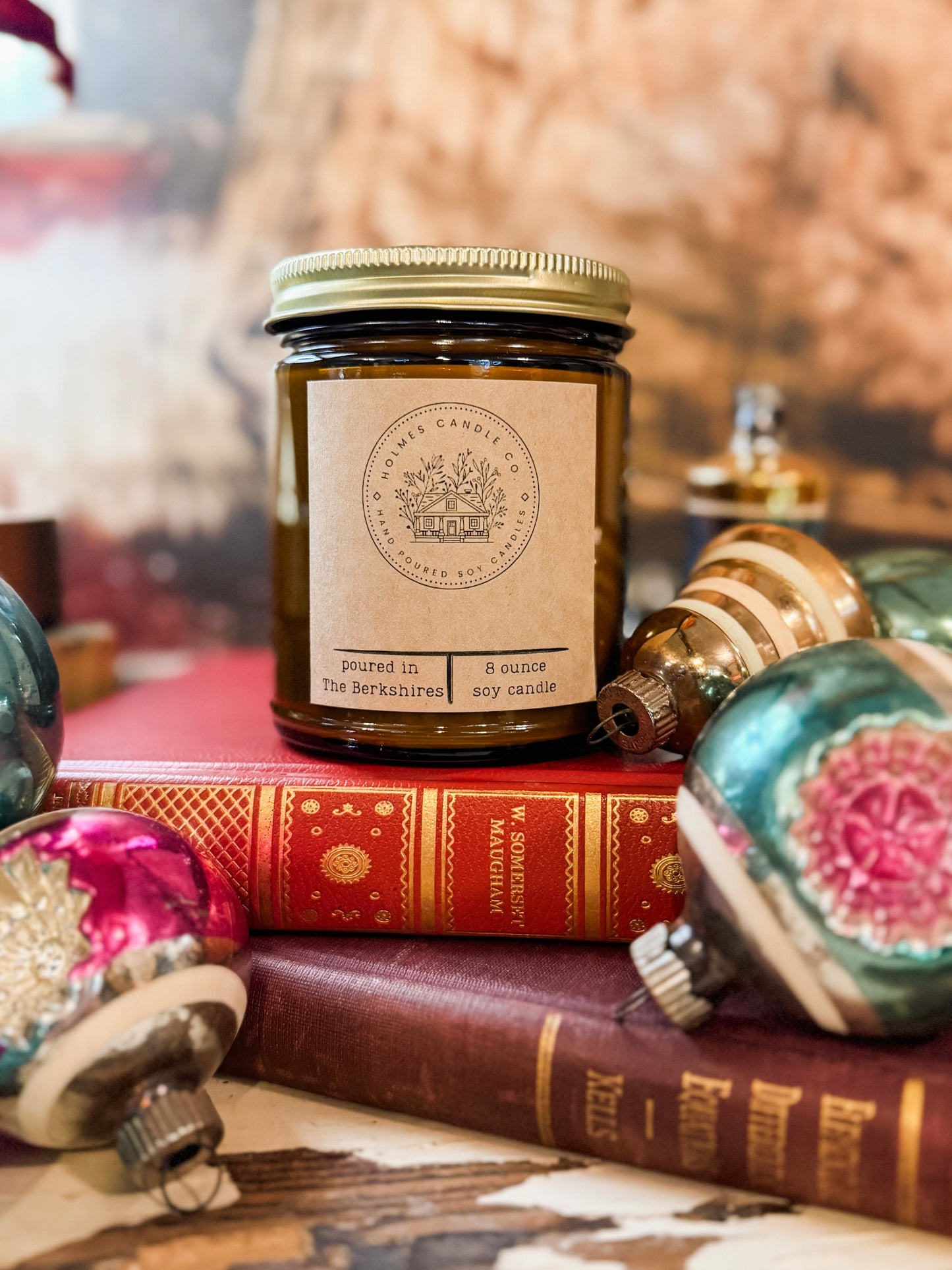 Holiday Collection: 8 Ounce Soy Candle