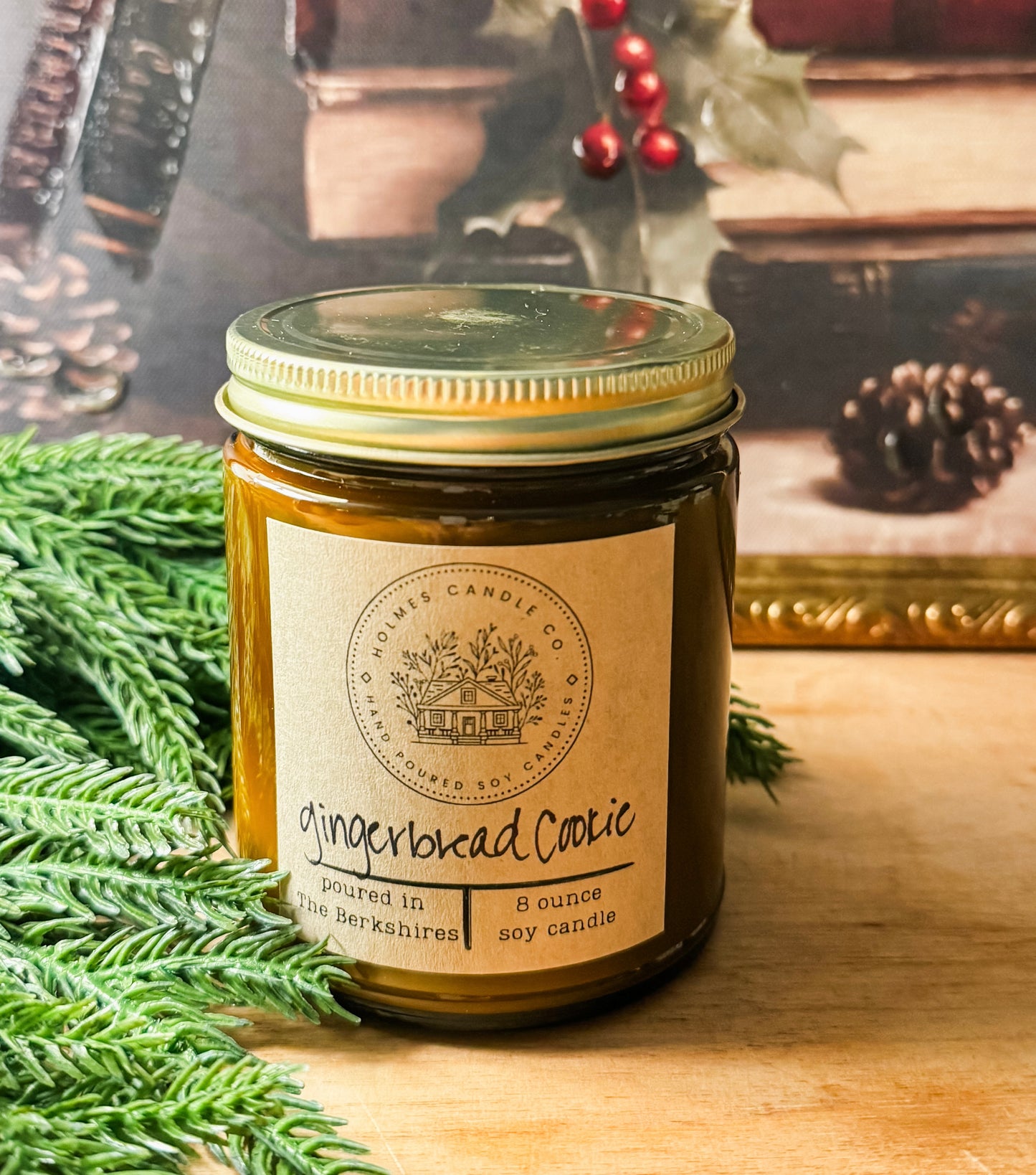 Holiday Collection: 8 Ounce Soy Candle
