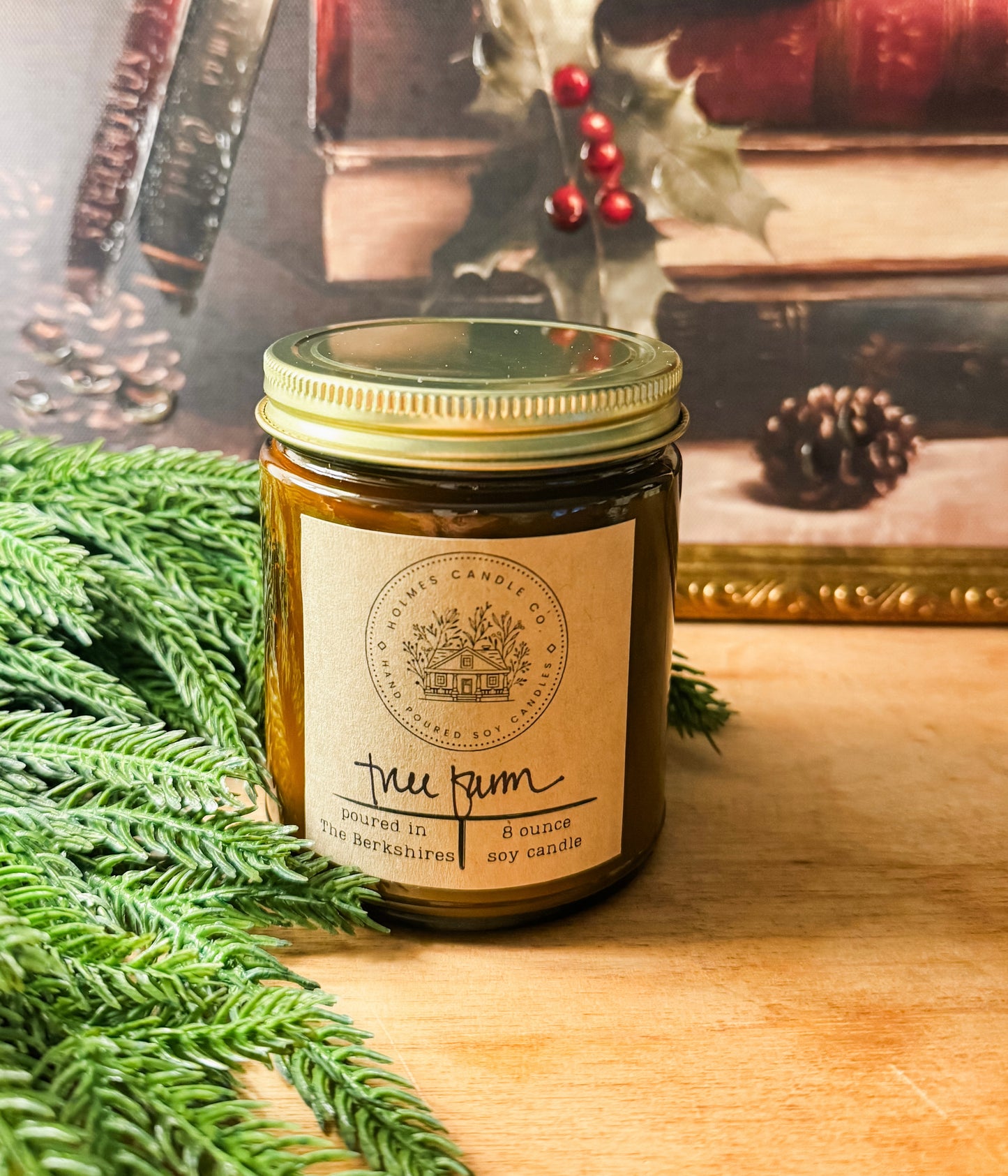 Holiday Collection: 8 Ounce Soy Candle