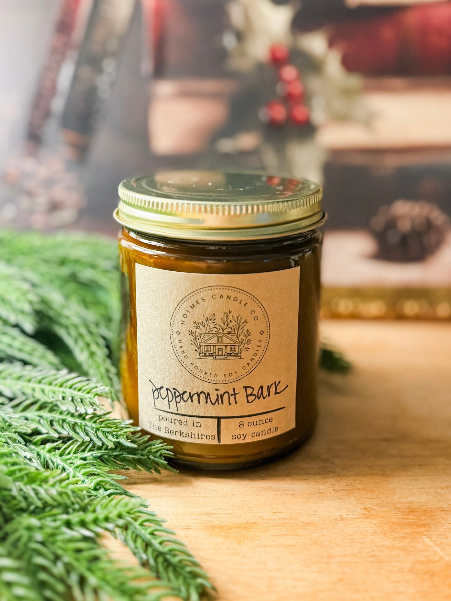 Holiday Collection: 8 Ounce Soy Candle