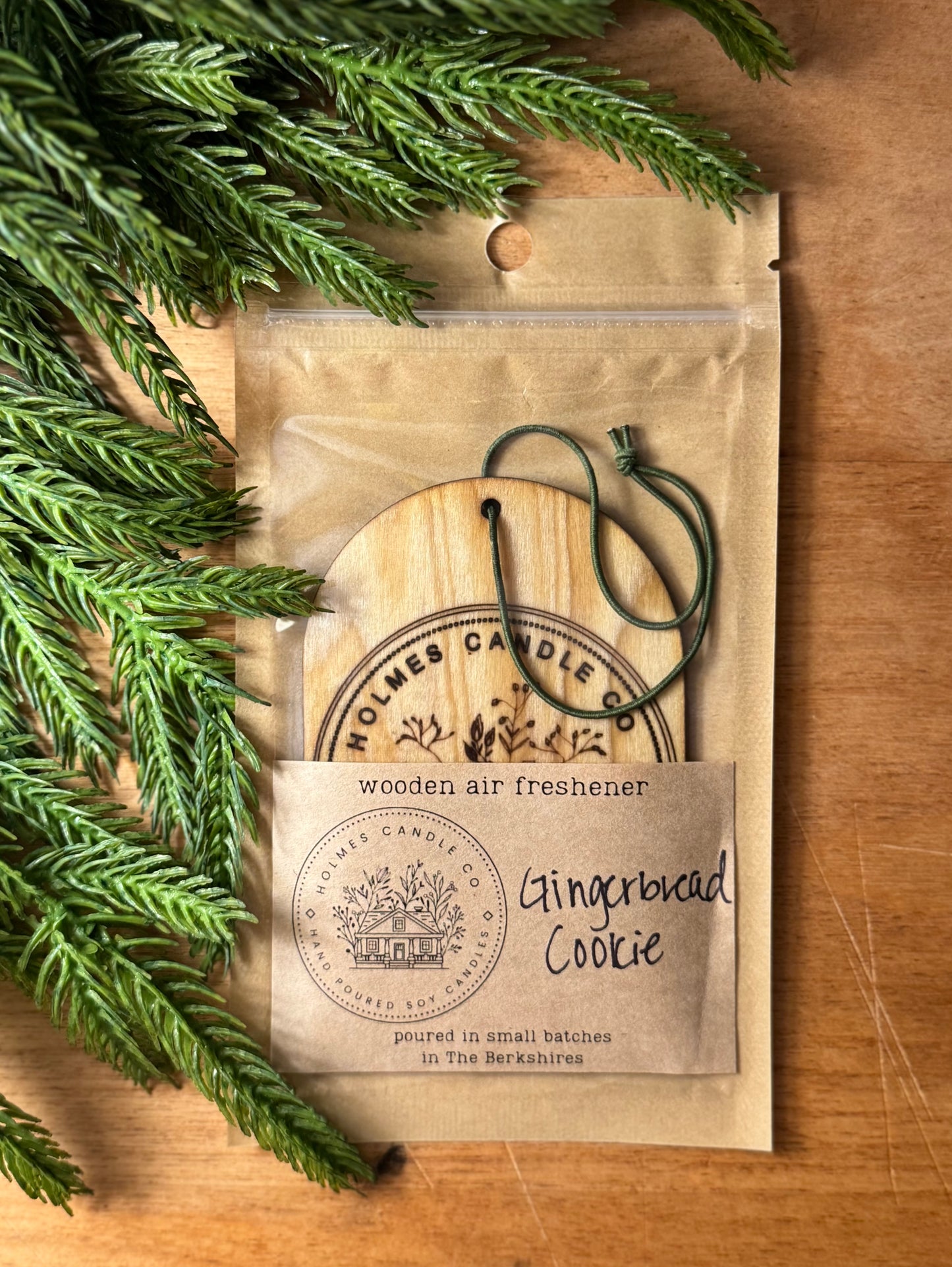 Holiday Collection: Oil Infused Wooden Air Freshener
