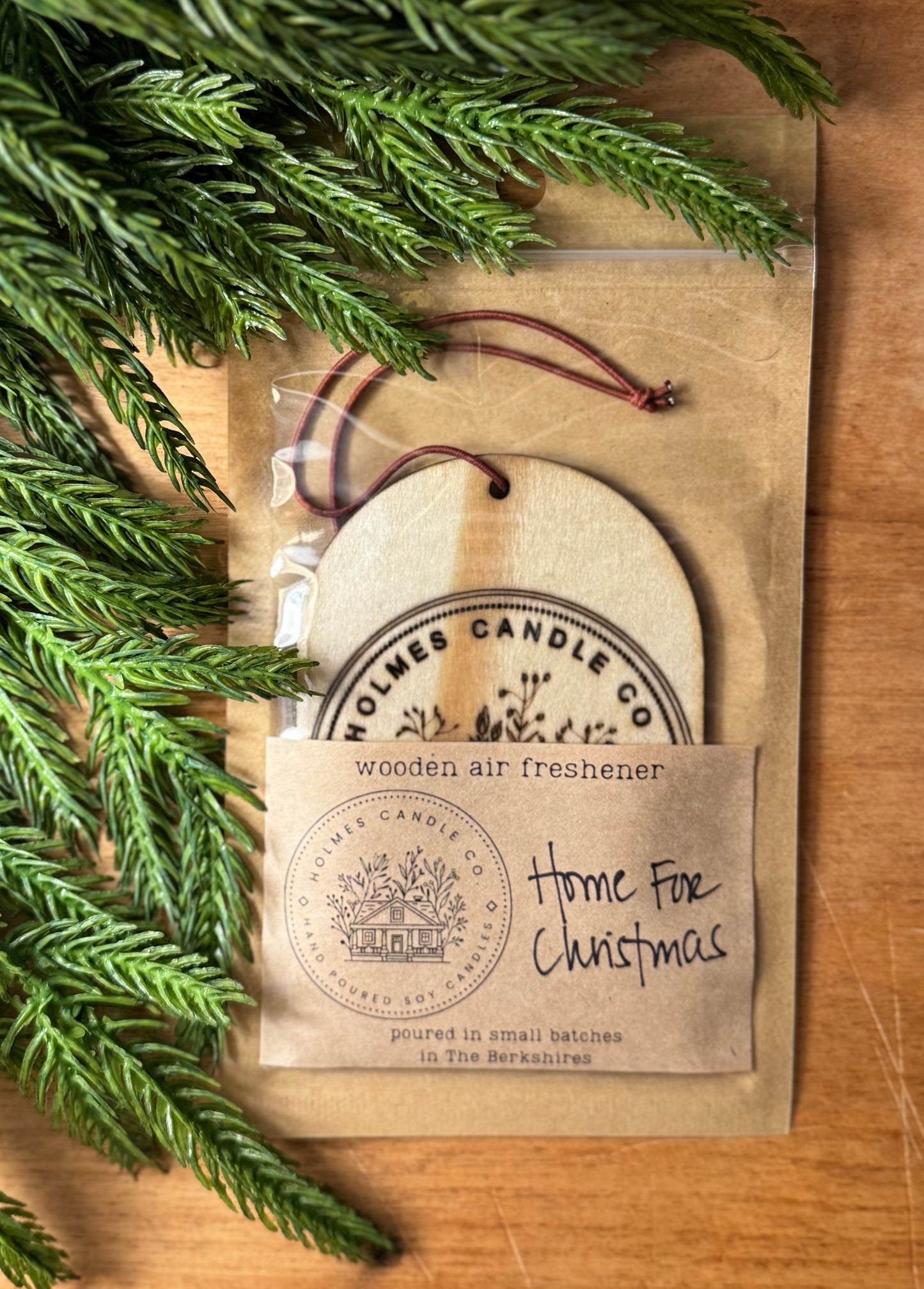 Holiday Collection: Oil Infused Wooden Air Freshener