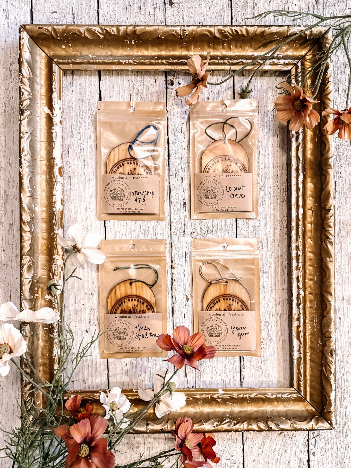 Oil Infused Wooden Air Freshener: Spring/Summer Collection