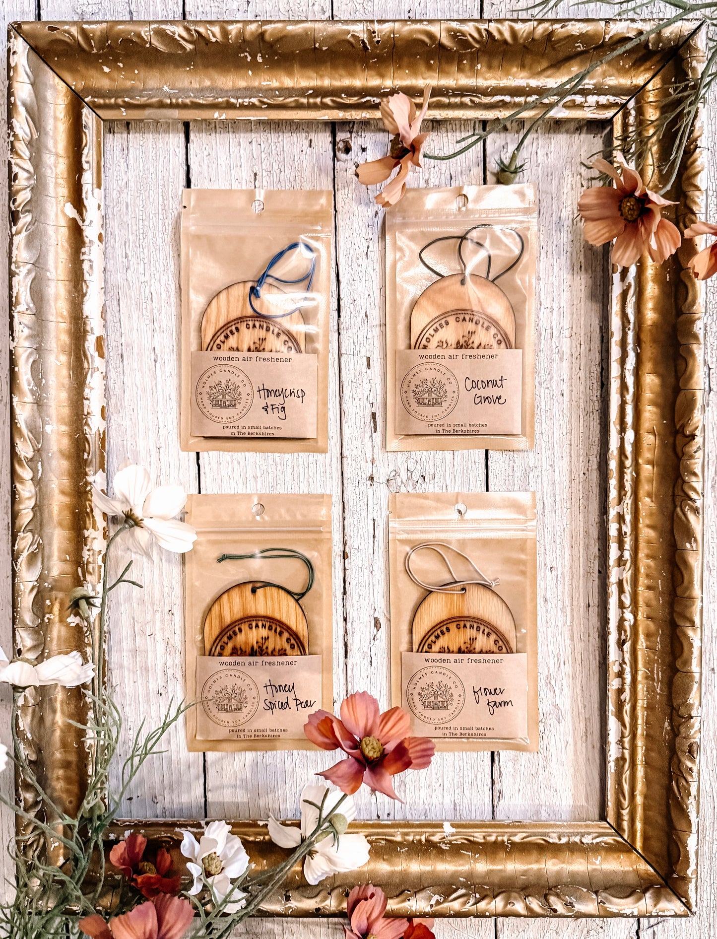 Oil Infused Wooden Air Freshener: Spring/Summer Collection