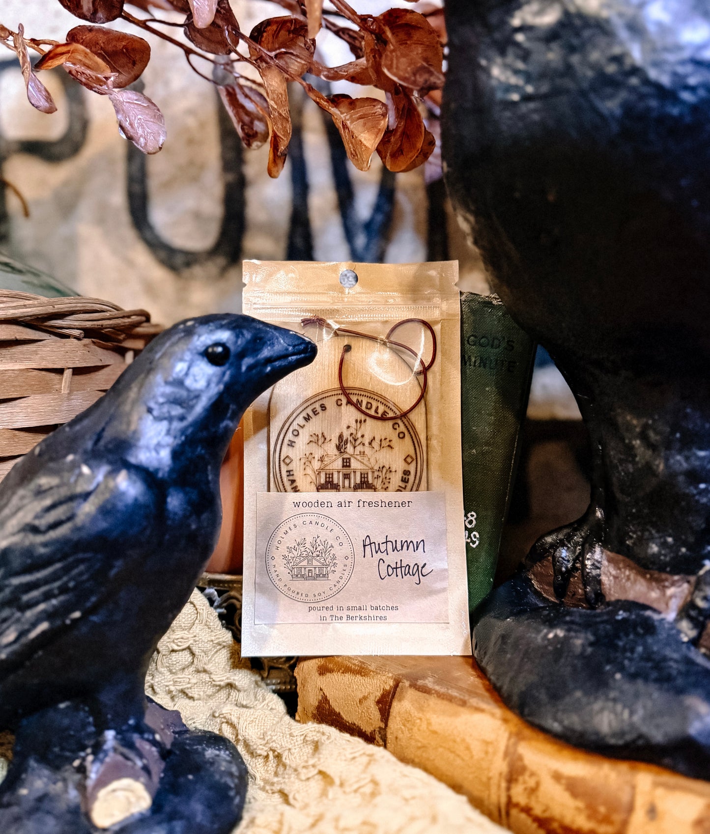 Oil Infused Wooden Air Freshener: Fall Collection