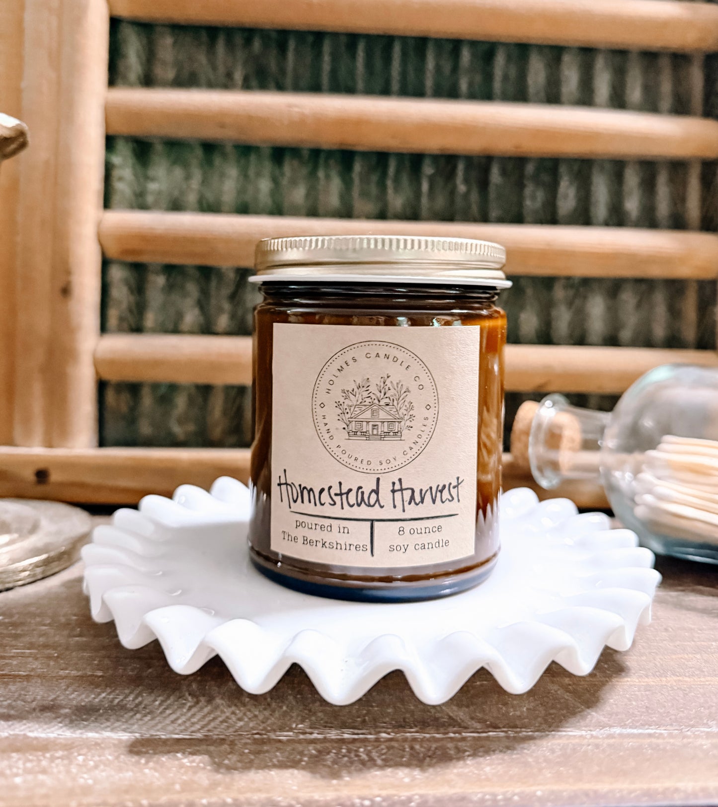 8 Ounce Soy Candle: Fall Collection