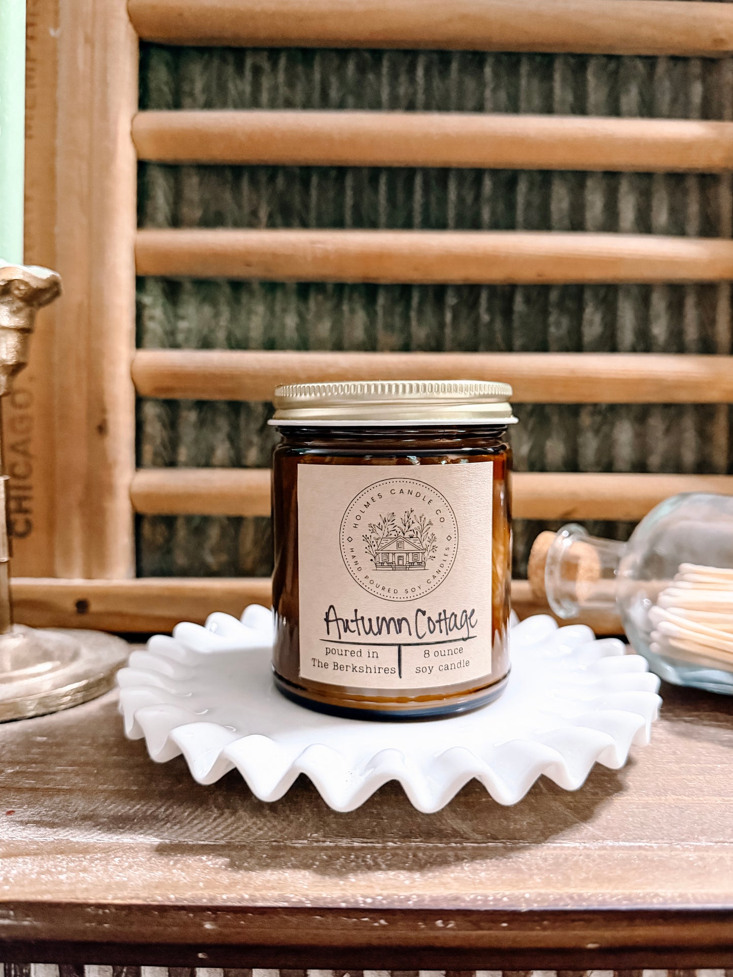 8 Ounce Soy Candle: Fall Collection
